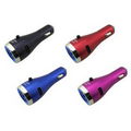 Car Charger with Flashlight